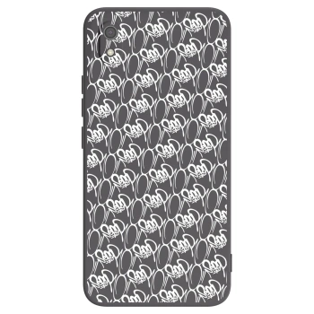 Obal pro Xiaomi Redmi 7A - Separ - White On Black 2