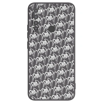 Obal pro Xiaomi Redmi Note 8 - Separ - White On Black 2