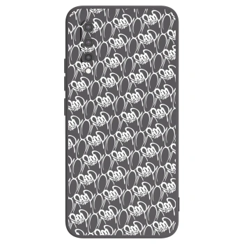Obal pro Xiaomi Mi 9 Lite - Separ - White On Black 2