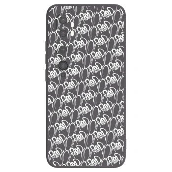 Obal pro Xiaomi Mi Note 10 (Pro) - Separ - White On Black 2