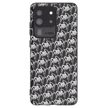Obal pro Samsung Galaxy S20 Ultra 5G G988F - Separ - White On Black 2