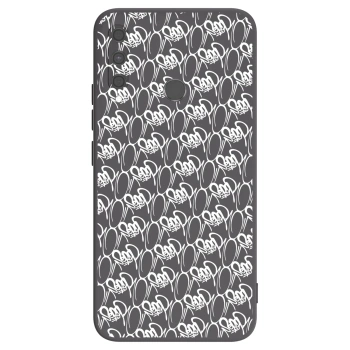 Obal pro Huawei P40 Lite E - Separ - White On Black 2