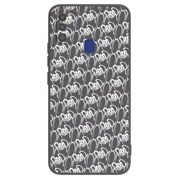 Obal pro Samsung Galaxy M21 M215F - Separ - White On Black 2