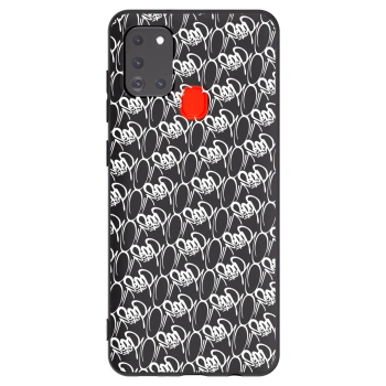 Obal pro Samsung Galaxy A21s - Separ - White On Black 2