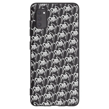 Obal pro Samsung Galaxy A41 A415F - Separ - White On Black 2