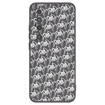 Obal pro Xiaomi Mi 10 - Separ - White On Black 2