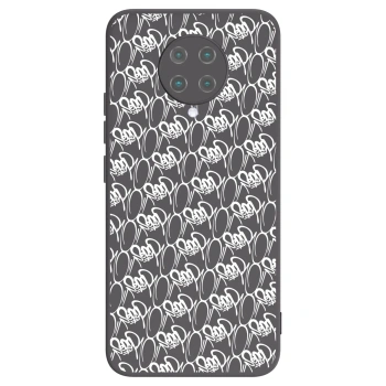 Obal pro Xiaomi Poco F2 Pro - Separ - White On Black 2