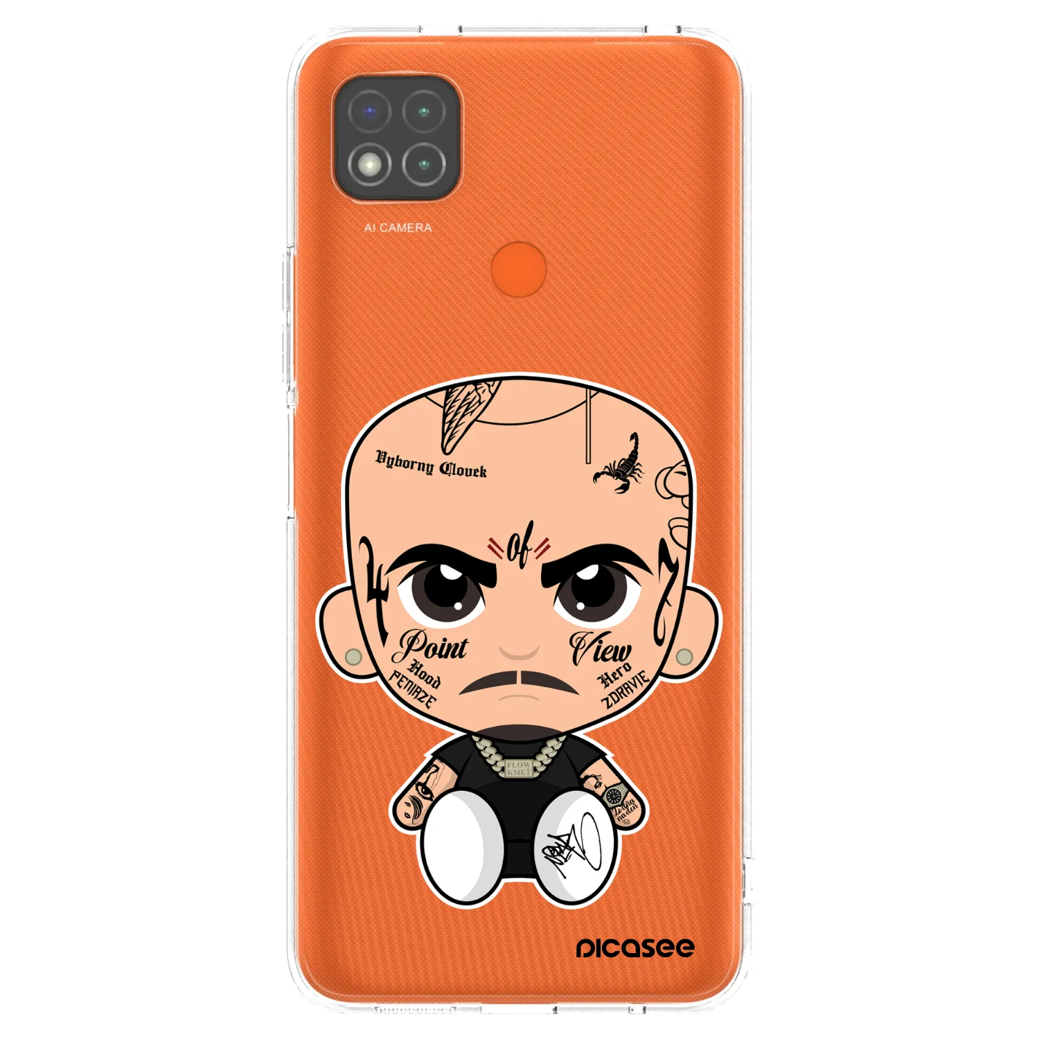 Picasee silikonový průhledný obal pro Xiaomi Redmi 9C - Separ
