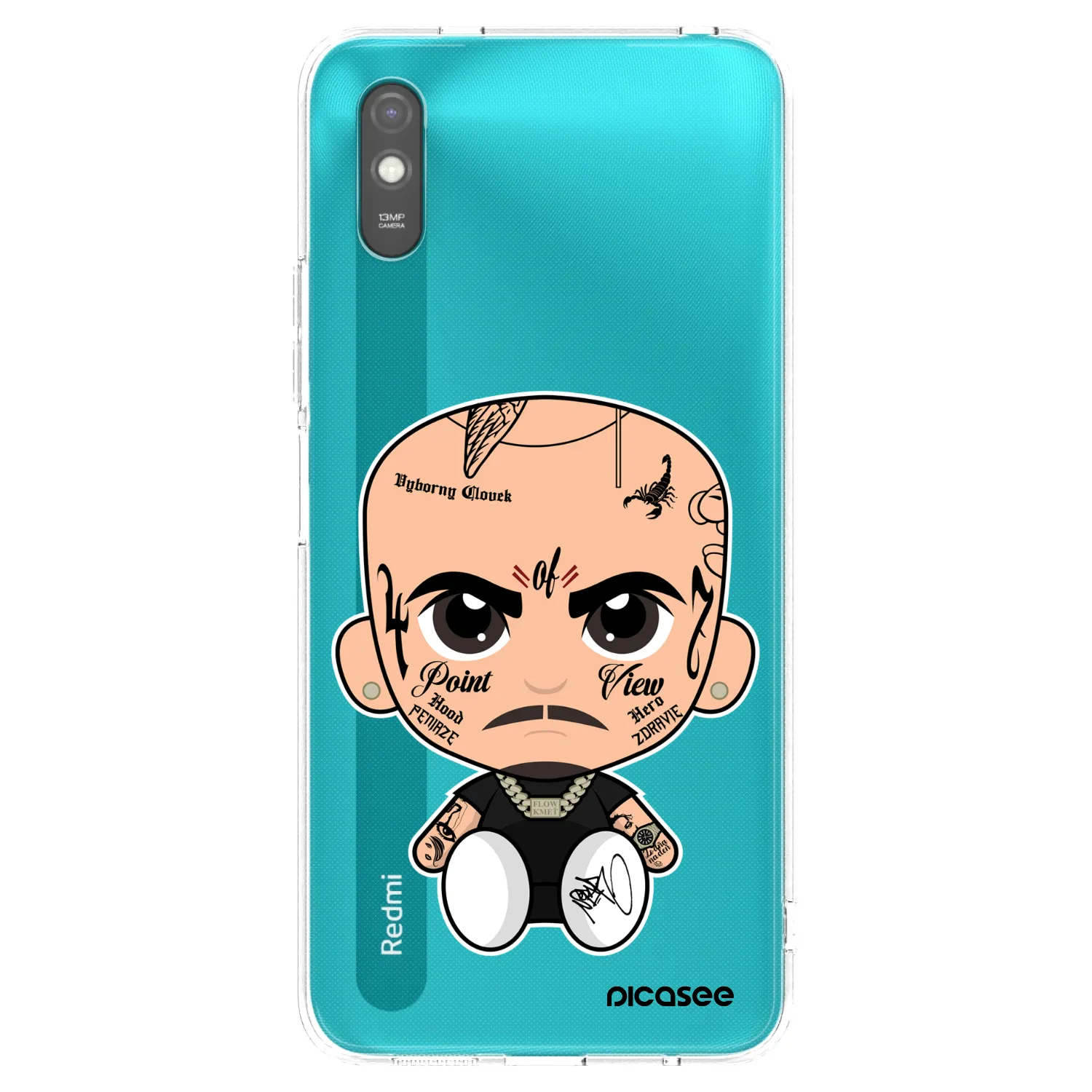Picasee silikonový průhledný obal pro Xiaomi Redmi 9A - Separ