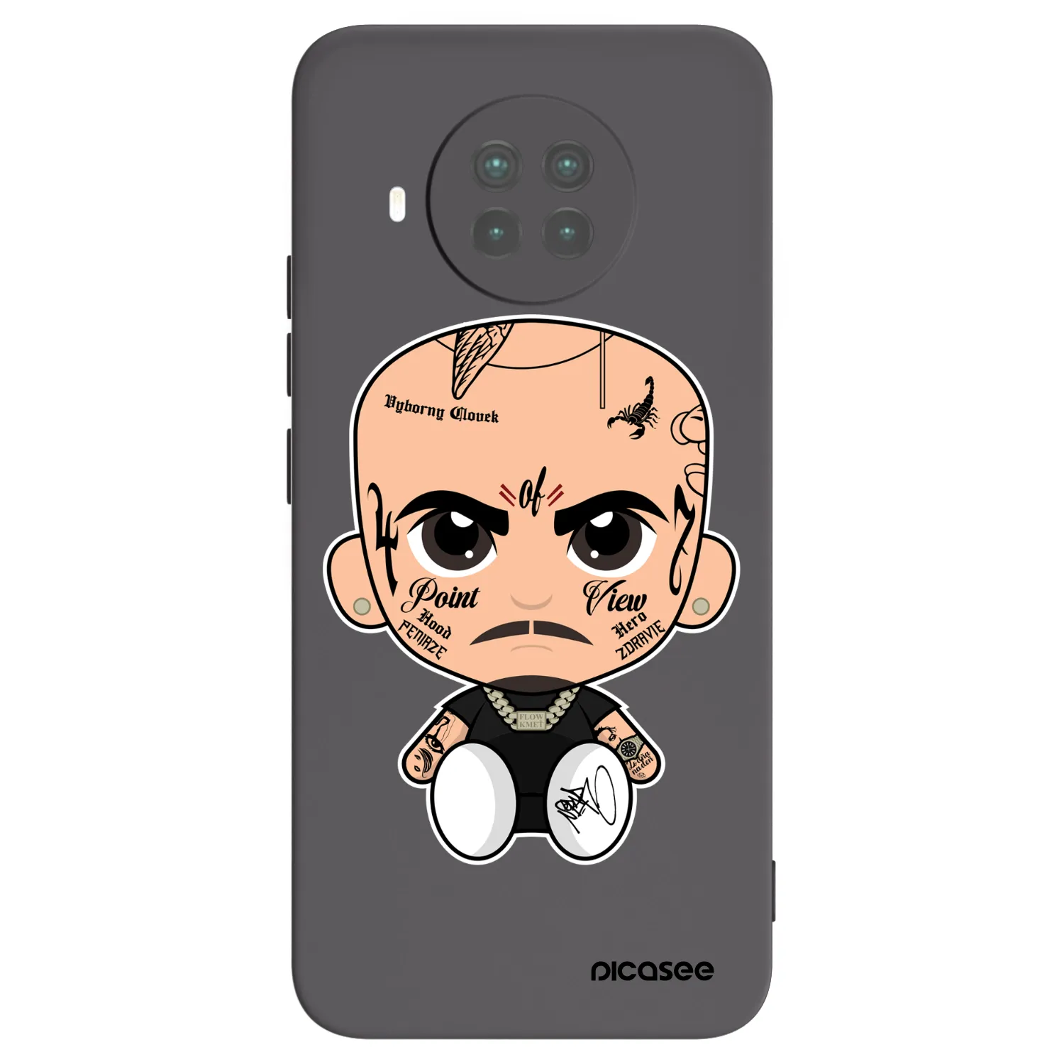 Picasee silikonový černý obal pro Xiaomi Mi 10T Lite - Separ