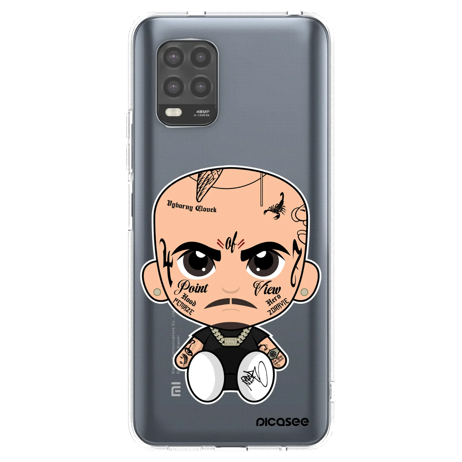 Picasee silikonový průhledný obal pro Xiaomi Mi 10 Lite - Separ