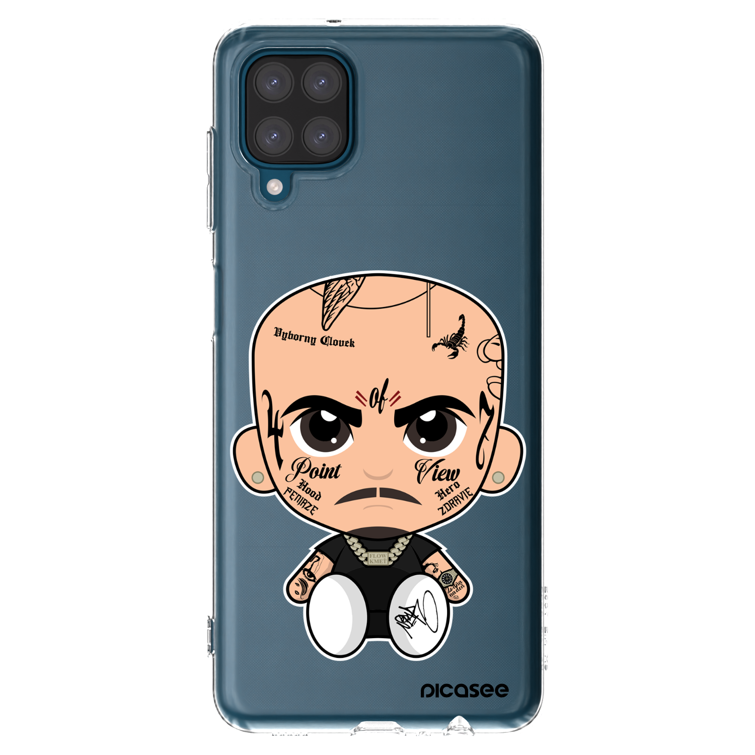 Picasee silikonový průhledný obal pro Samsung Galaxy A12 A125F - Separ