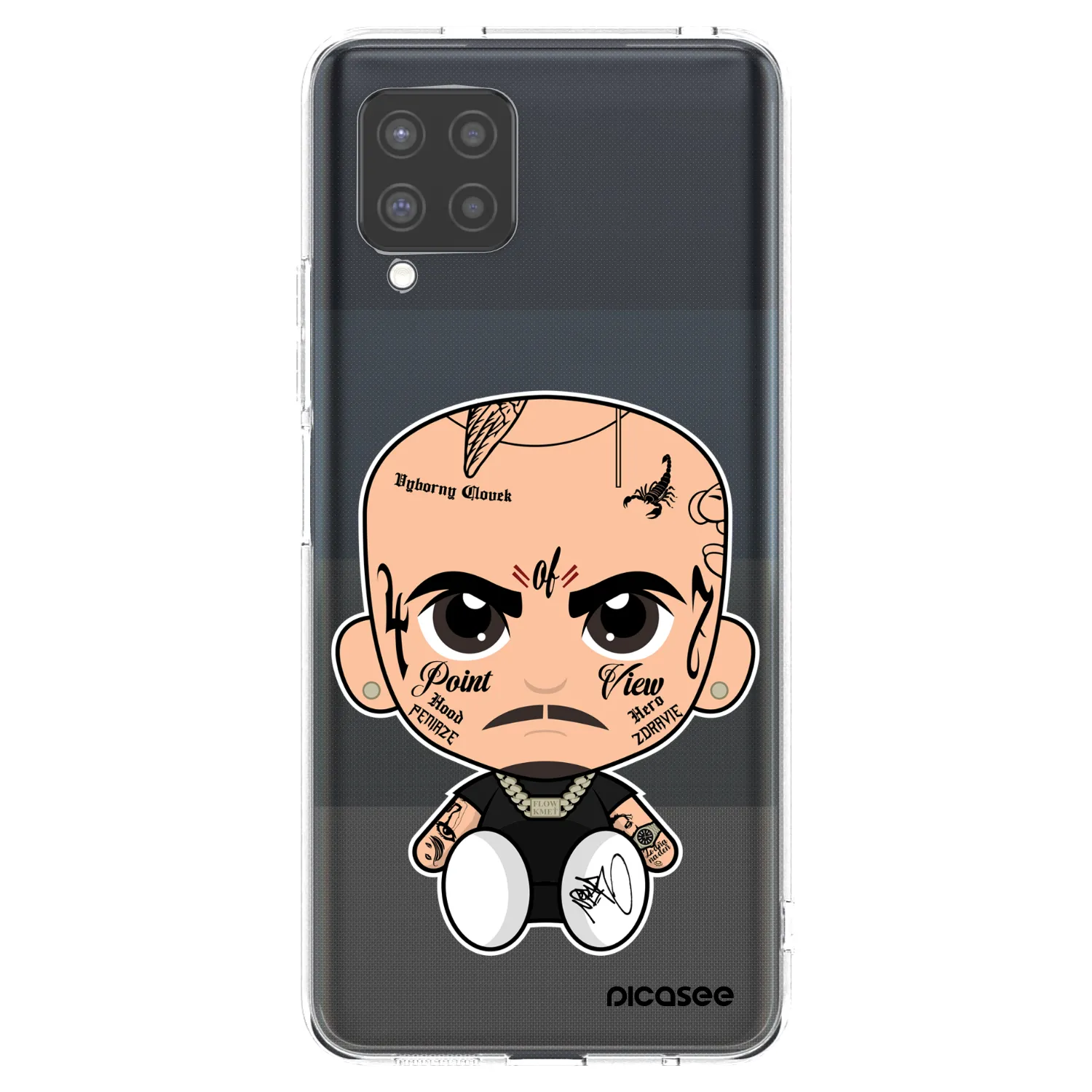 Picasee silikonový průhledný obal pro Samsung Galaxy A42 A426B - Separ