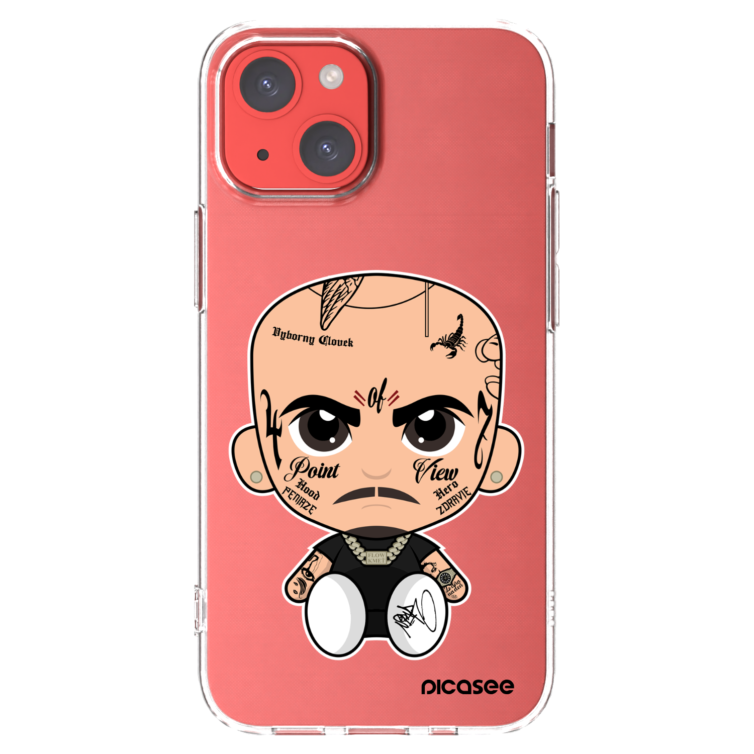 Picasee silikonový průhledný obal pro Apple iPhone 13 mini - Separ