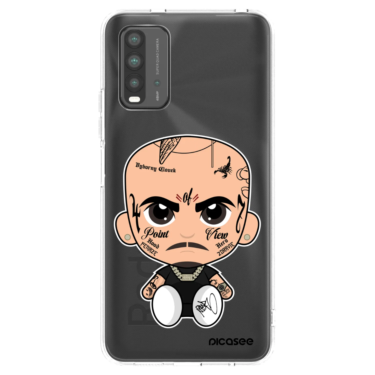 Picasee silikonový průhledný obal pro Xiaomi Redmi 9T - Separ