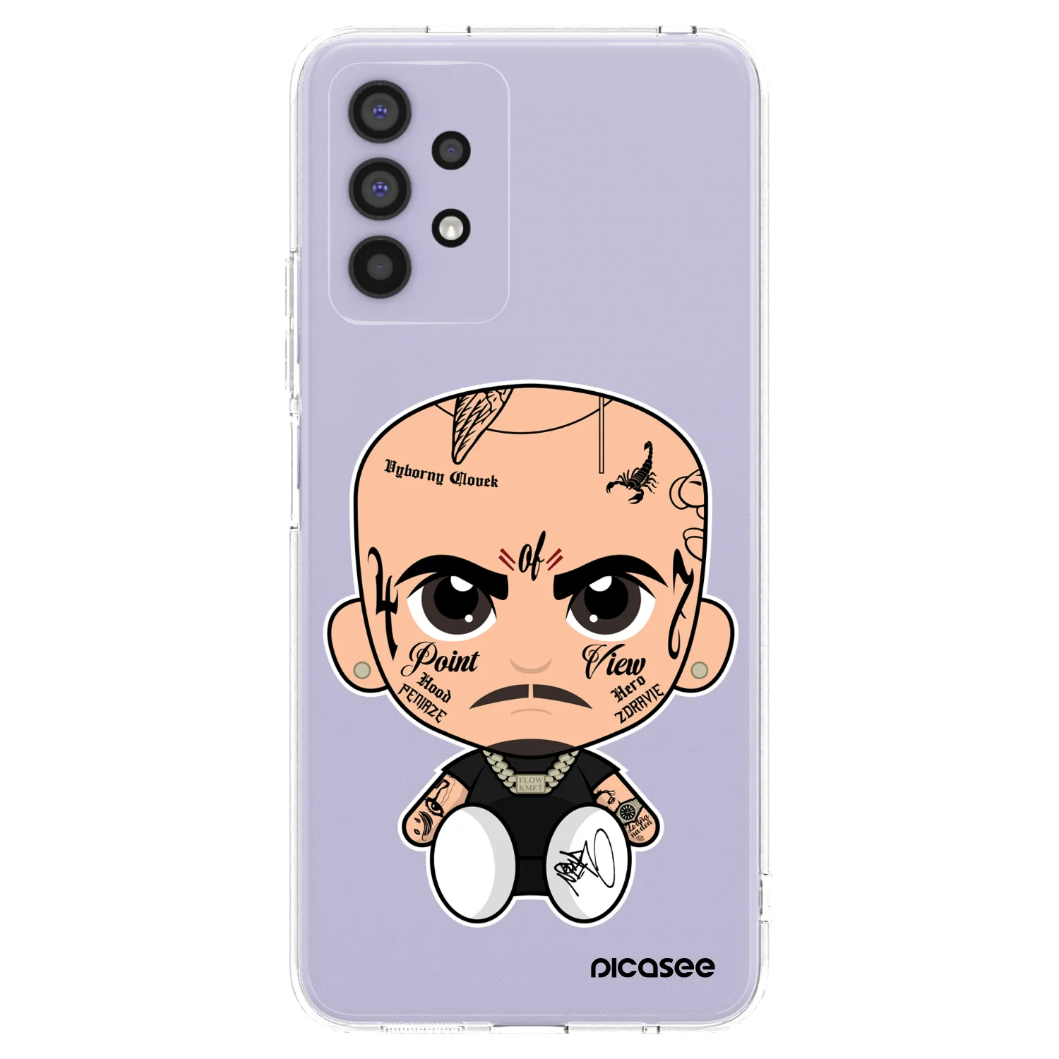 Picasee silikonový průhledný obal pro Samsung Galaxy A32 4G SM-A325F - Separ
