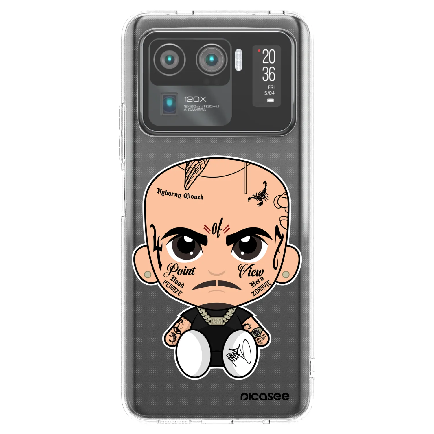 Picasee silikonový průhledný obal pro Xiaomi Mi 11 Ultra - Separ