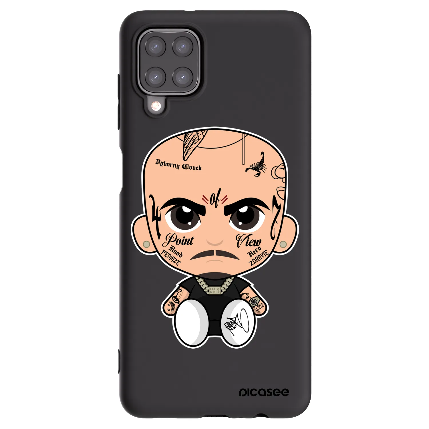 Picasee silikonový černý obal pro Samsung Galaxy M12 M127F - Separ