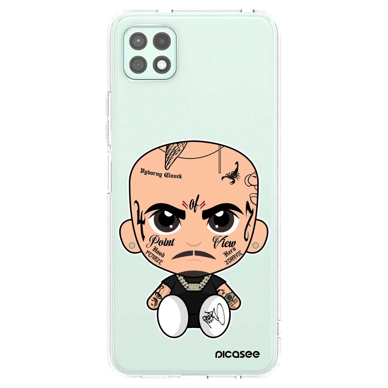 Picasee silikonový průhledný obal pro Samsung Galaxy A22 A226B 5G - Separ