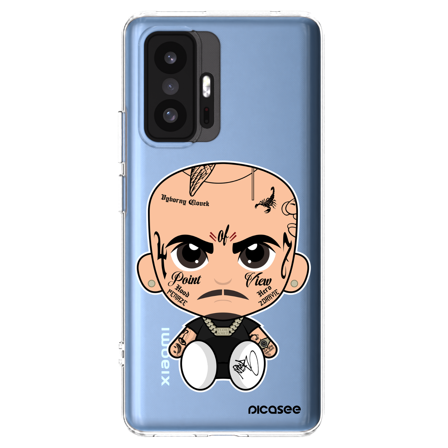 Picasee silikonový průhledný obal pro Xiaomi 11T - Separ