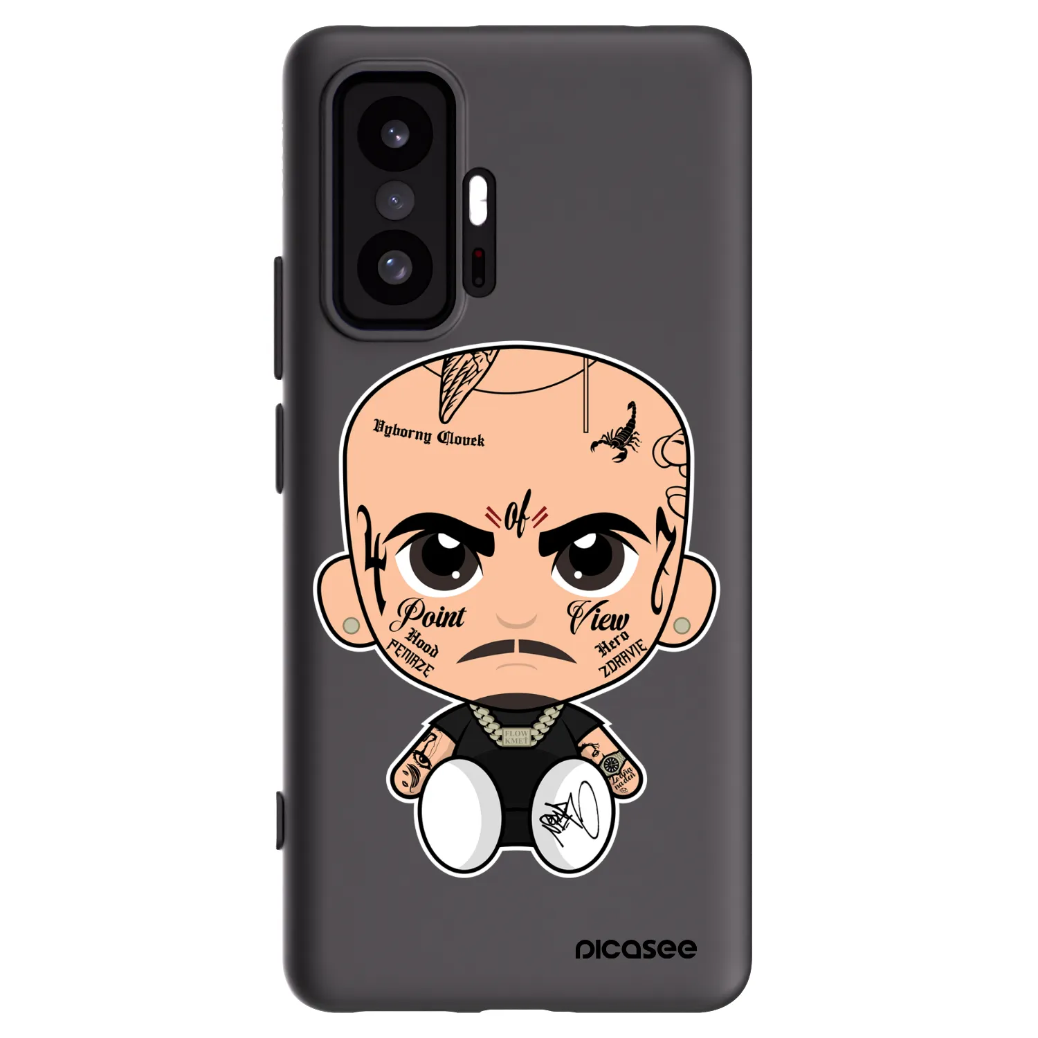 Picasee silikonový černý obal pro Xiaomi 11T - Separ