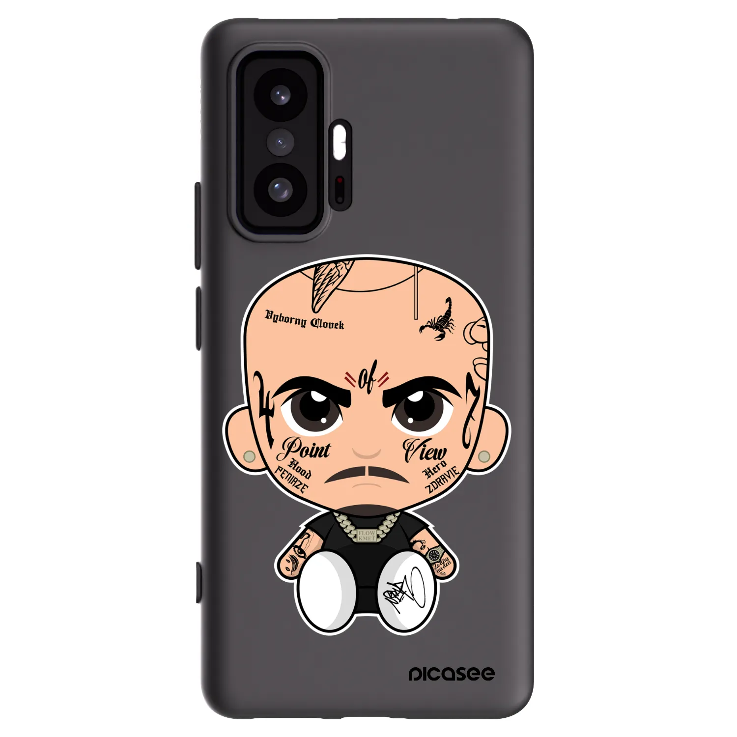 Picasee silikonový černý obal pro Xiaomi 11T Pro - Separ