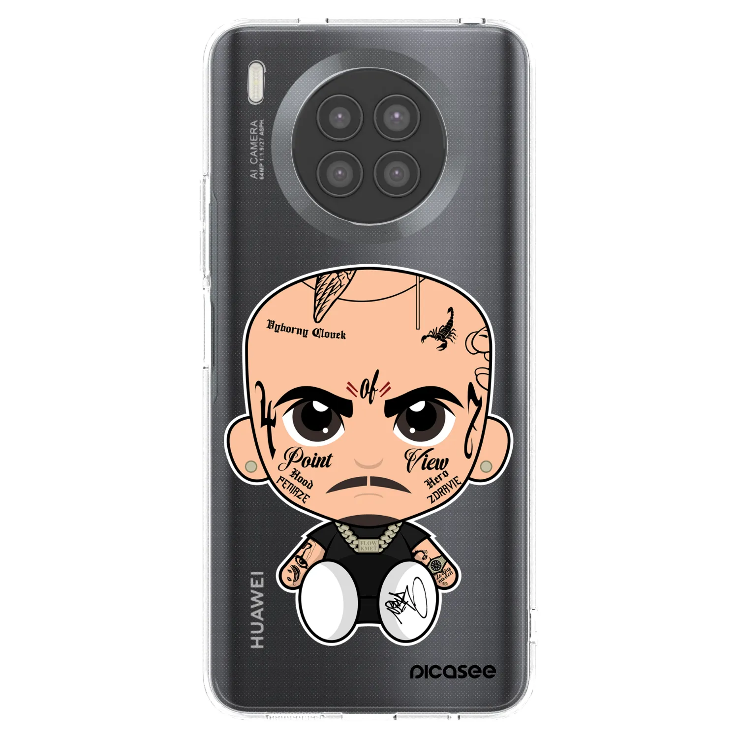 Picasee silikonový průhledný obal pro Huawei Nova 8i - Separ