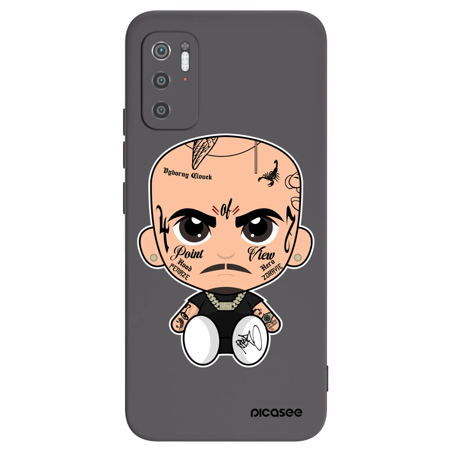 Picasee silikonový černý obal pro Xiaomi Poco M3 Pro 5G - Separ