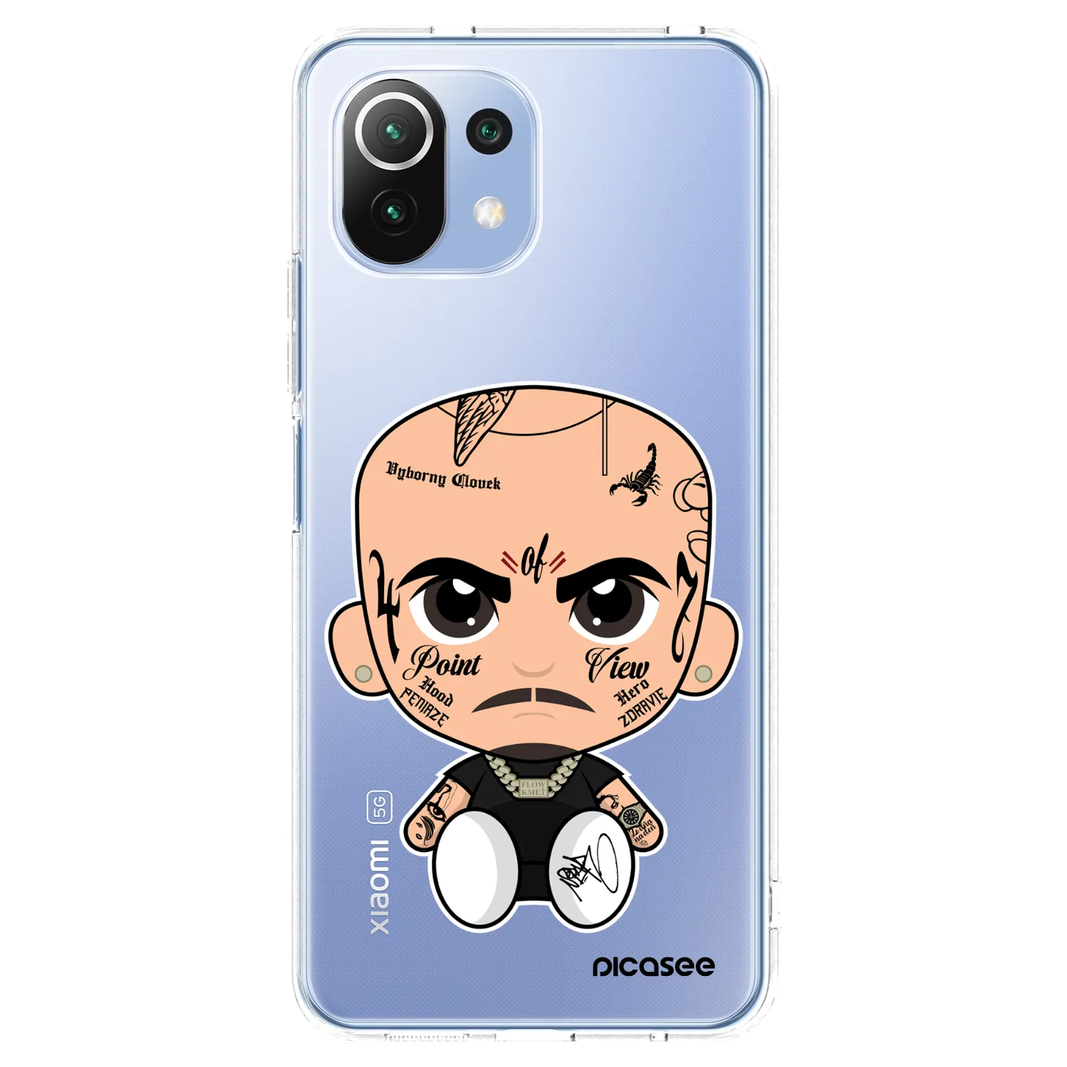 Picasee silikonový průhledný obal pro Xiaomi 11 Lite 5G NE - Separ