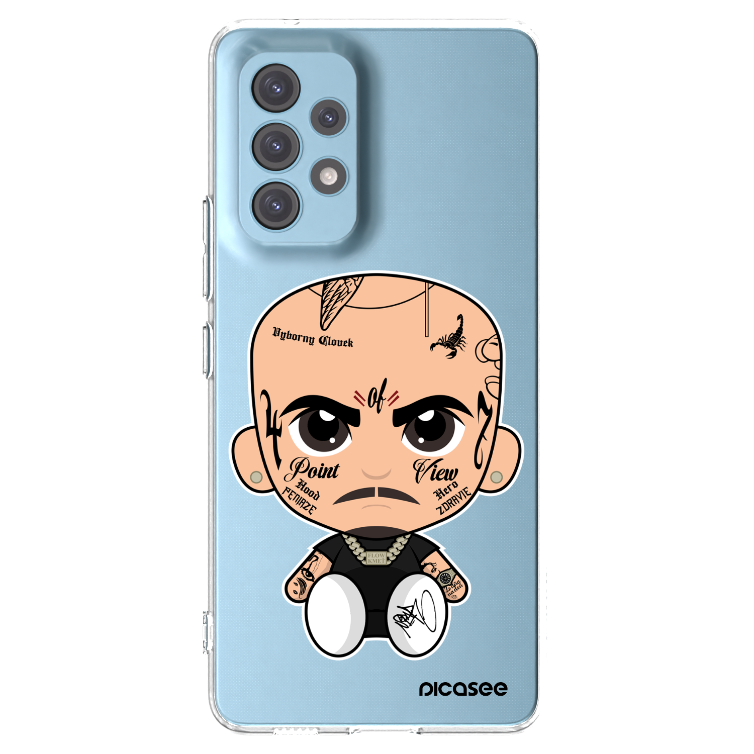 Picasee silikonový průhledný obal pro Samsung Galaxy A53 5G A536 - Separ