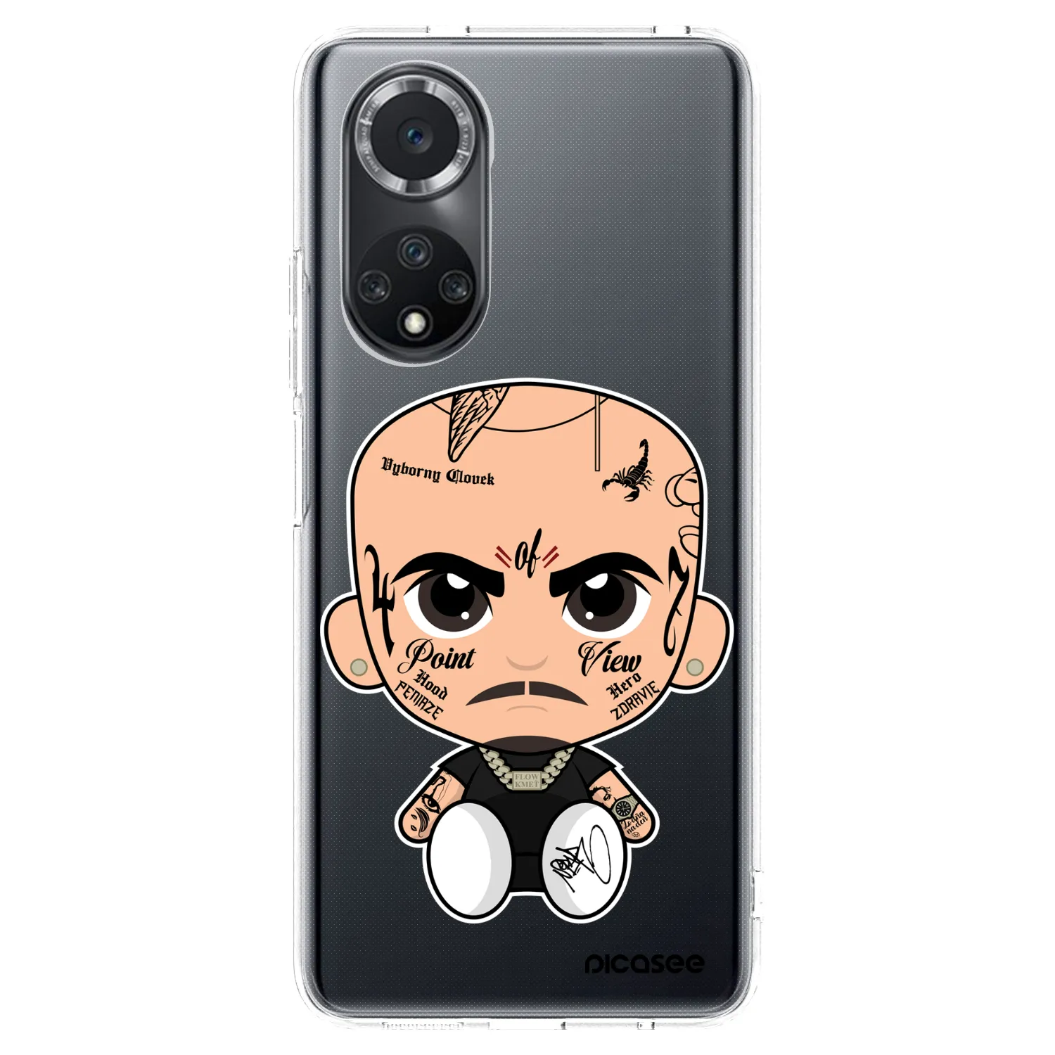 Picasee silikonový průhledný obal pro Huawei Nova 9 SE - Separ