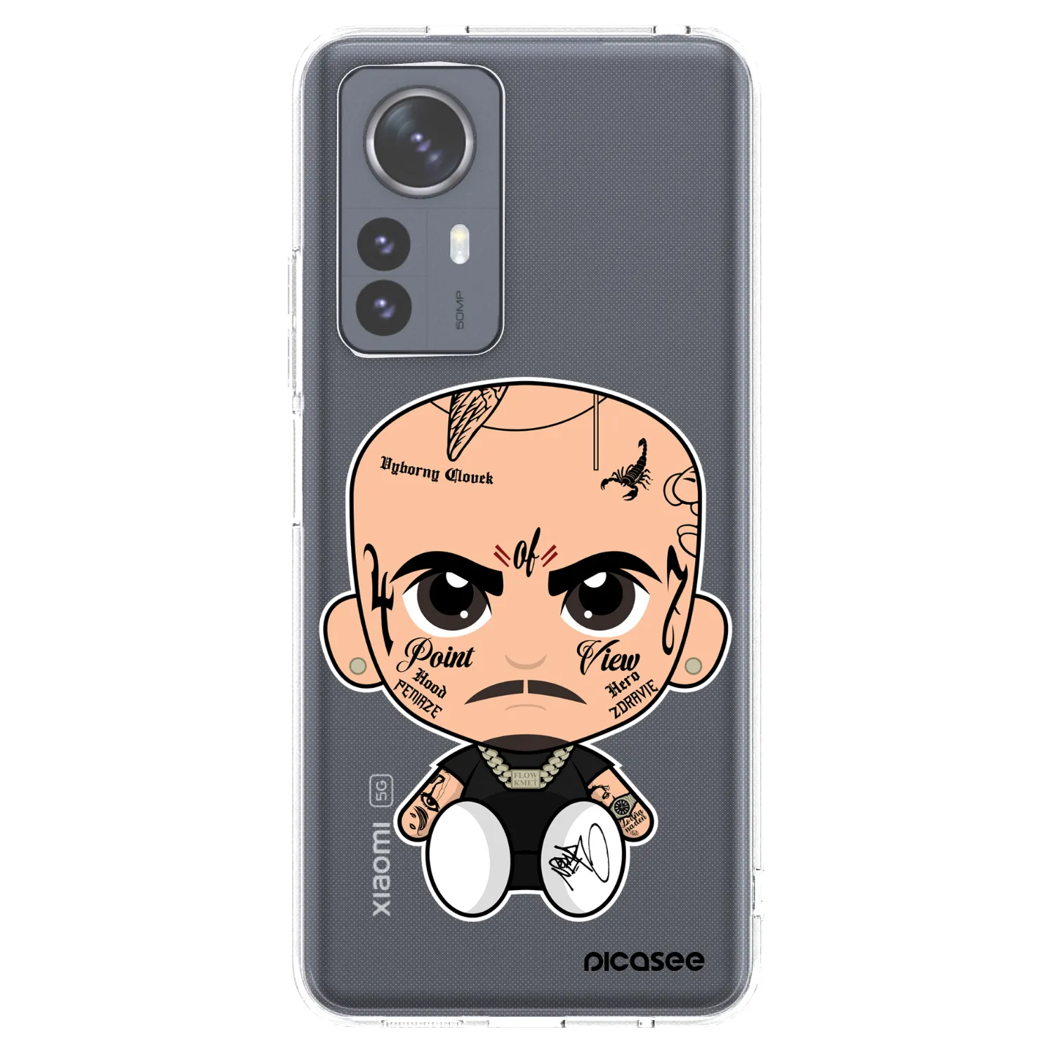 Picasee silikonový průhledný obal pro Xiaomi 12 Pro - Separ