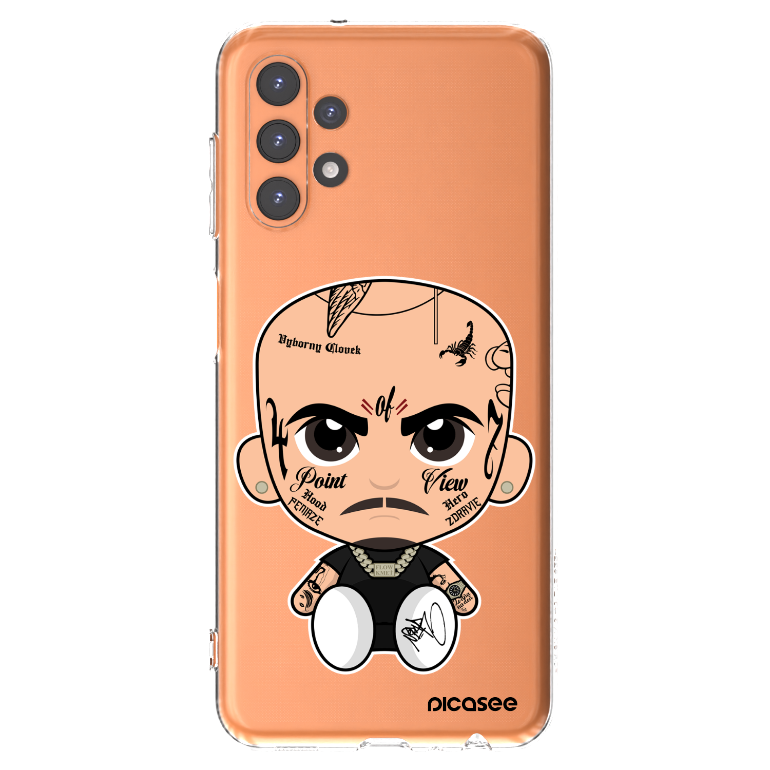 Picasee silikonový průhledný obal pro Samsung Galaxy A13 4G A135 - Separ