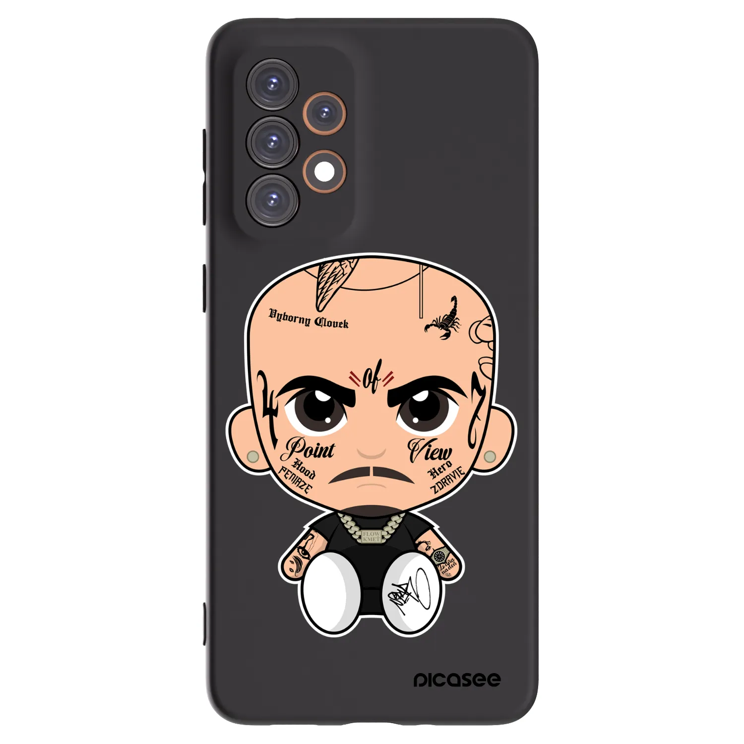Picasee silikonový černý obal pro Samsung Galaxy A33 5G A336 - Separ