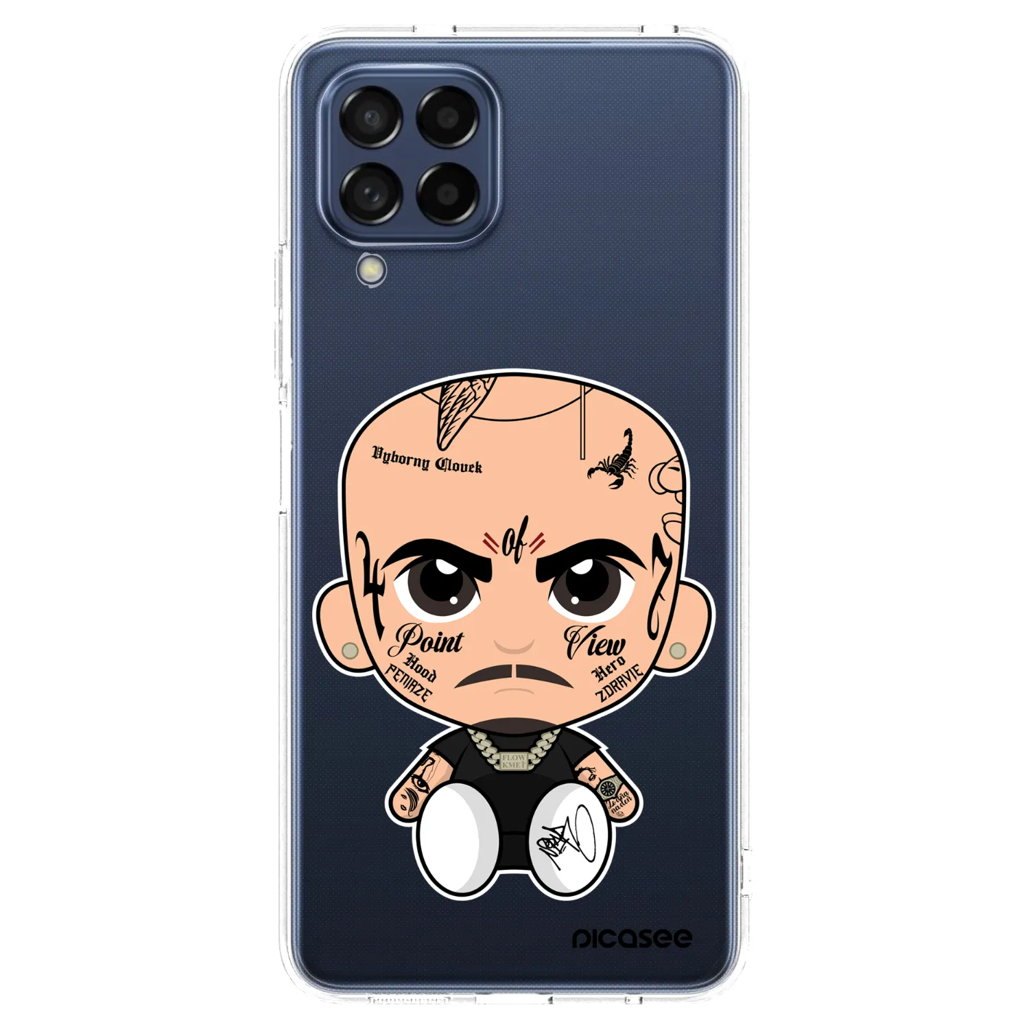 Picasee silikonový průhledný obal pro Samsung Galaxy M53 5G - Separ