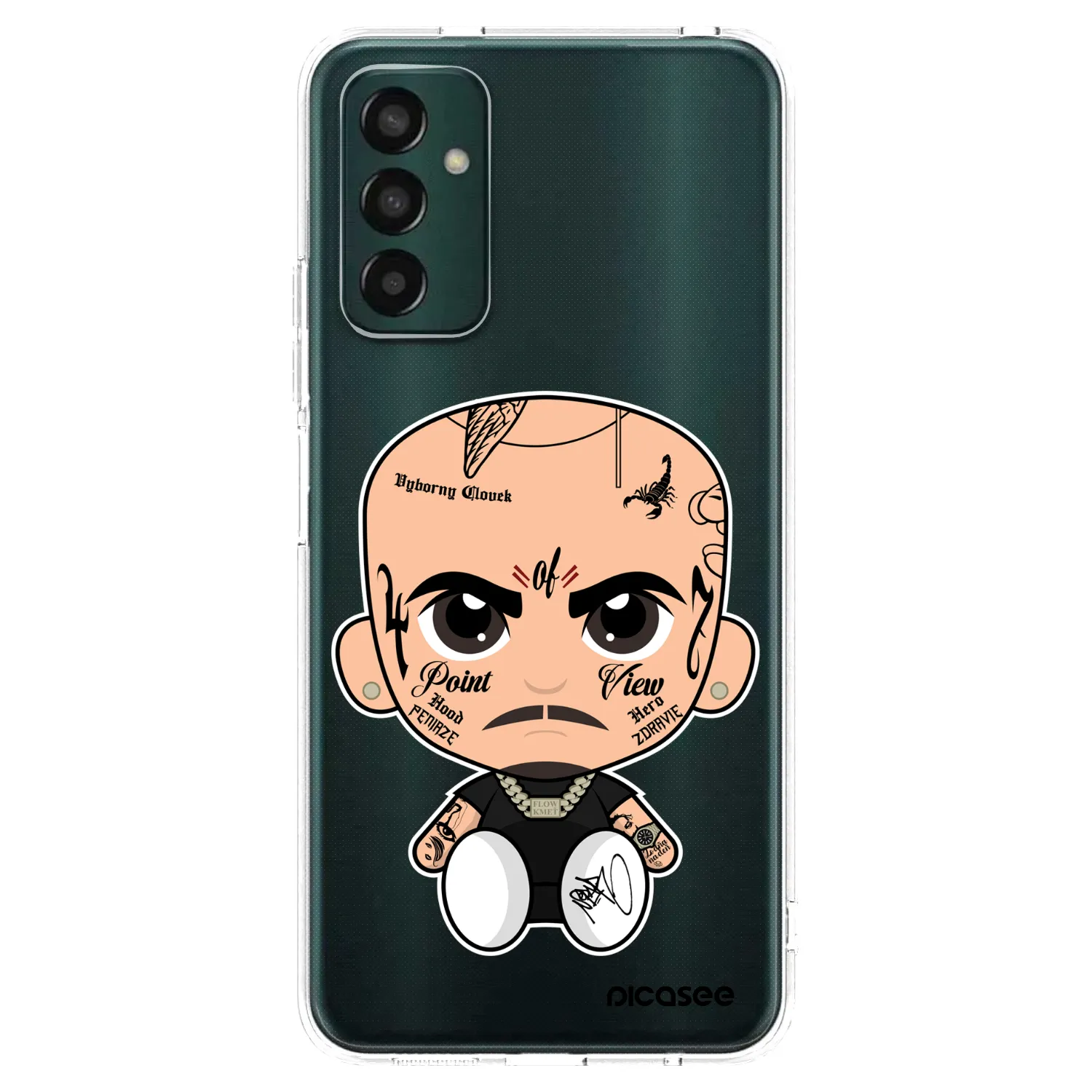 Picasee silikonový průhledný obal pro Samsung Galaxy M13 M135F - Separ