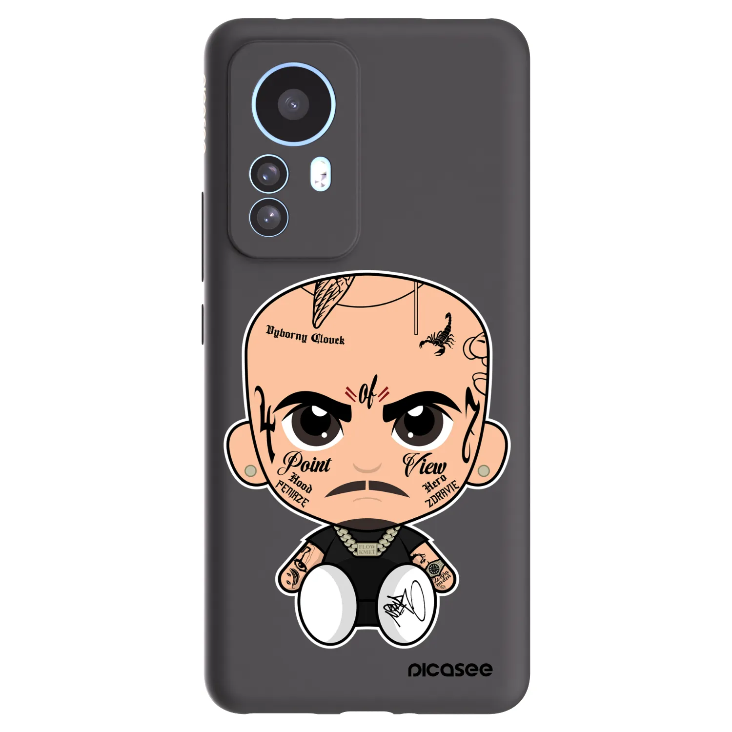 Picasee silikonový černý obal pro Xiaomi 12T - Separ