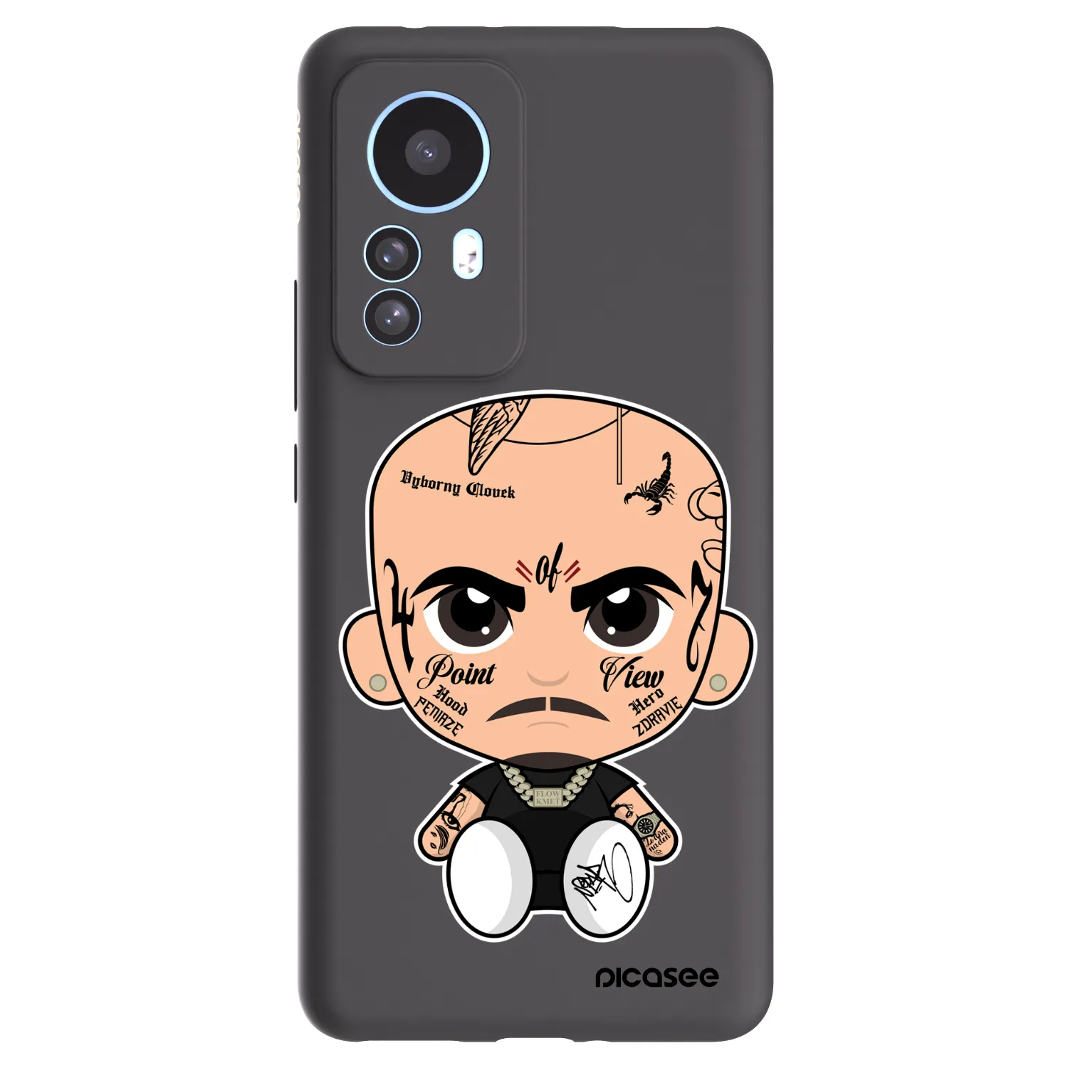 Picasee silikonový černý obal pro Xiaomi 12T Pro - Separ