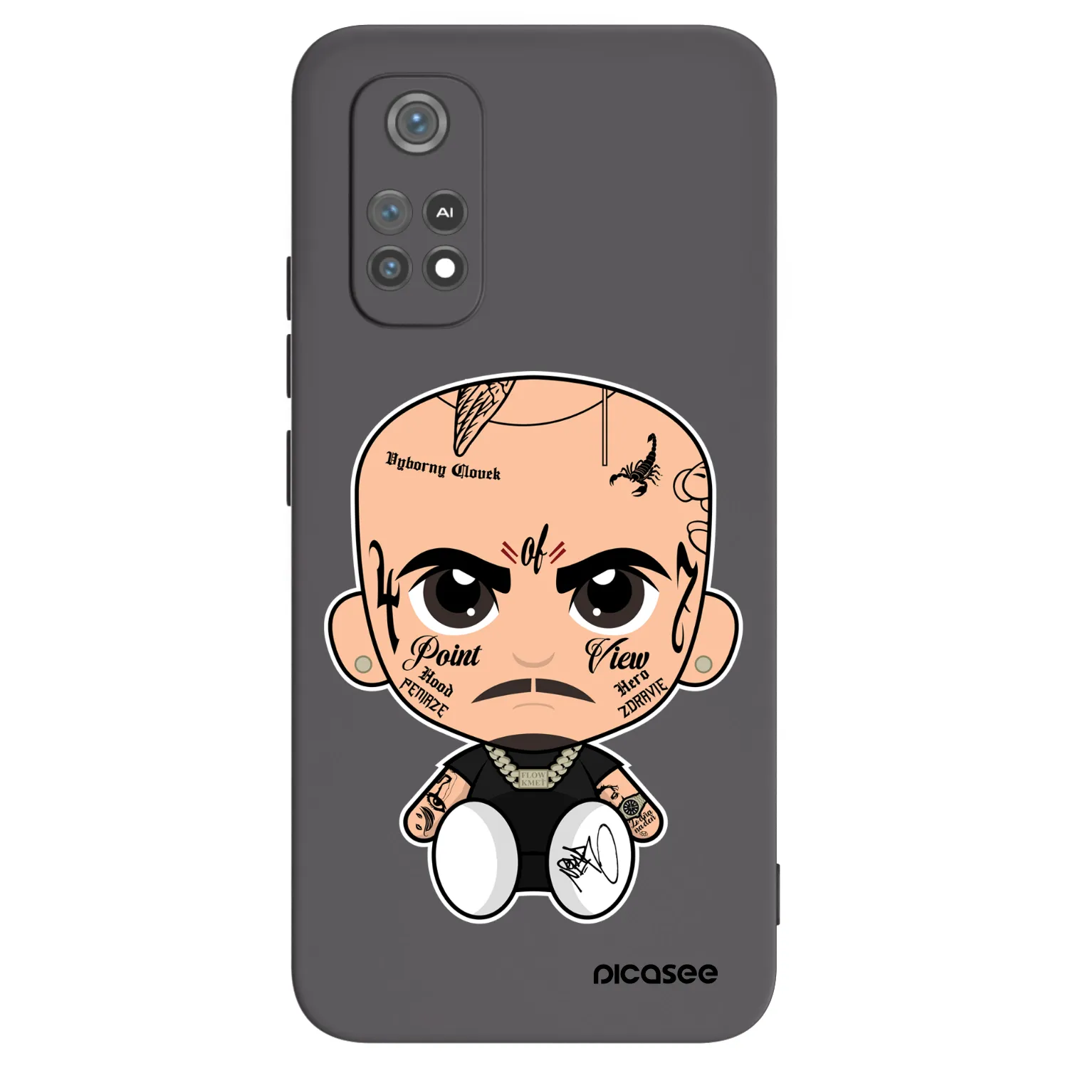 Picasee silikonový černý obal pro Xiaomi Poco M4 Pro - Separ