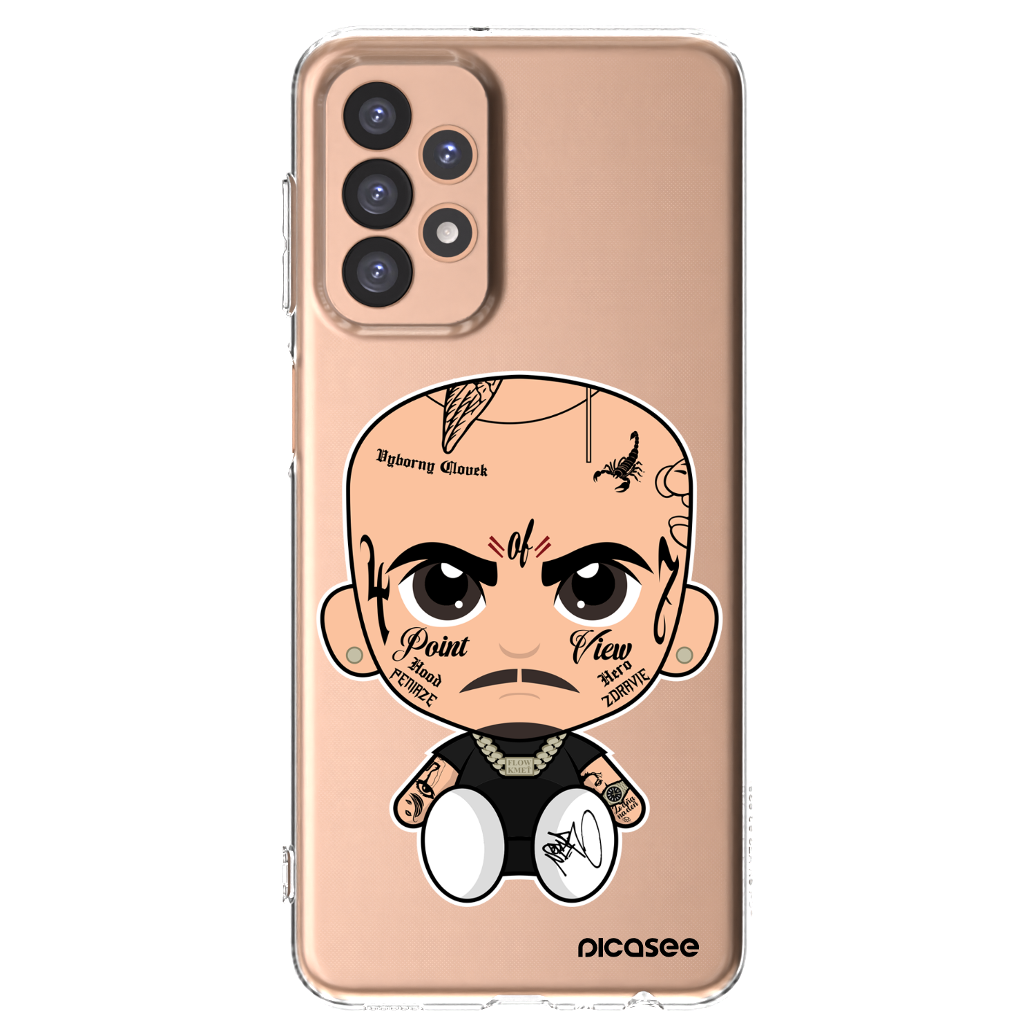Picasee silikonový průhledný obal pro Samsung Galaxy A23 A236B 5G - Separ