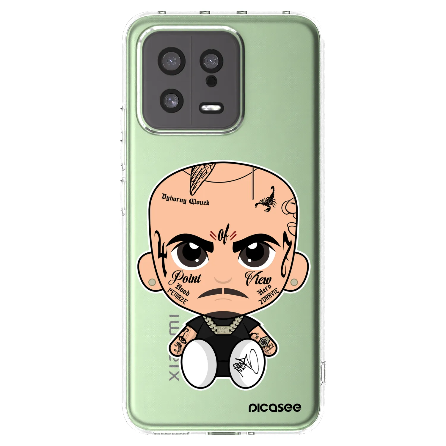 Picasee silikonový průhledný obal pro Xiaomi 13 - Separ