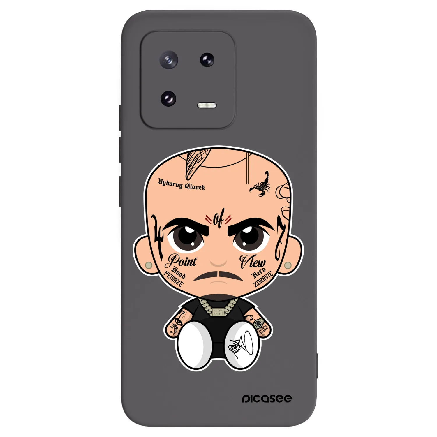 Picasee silikonový černý obal pro Xiaomi 13 Pro - Separ