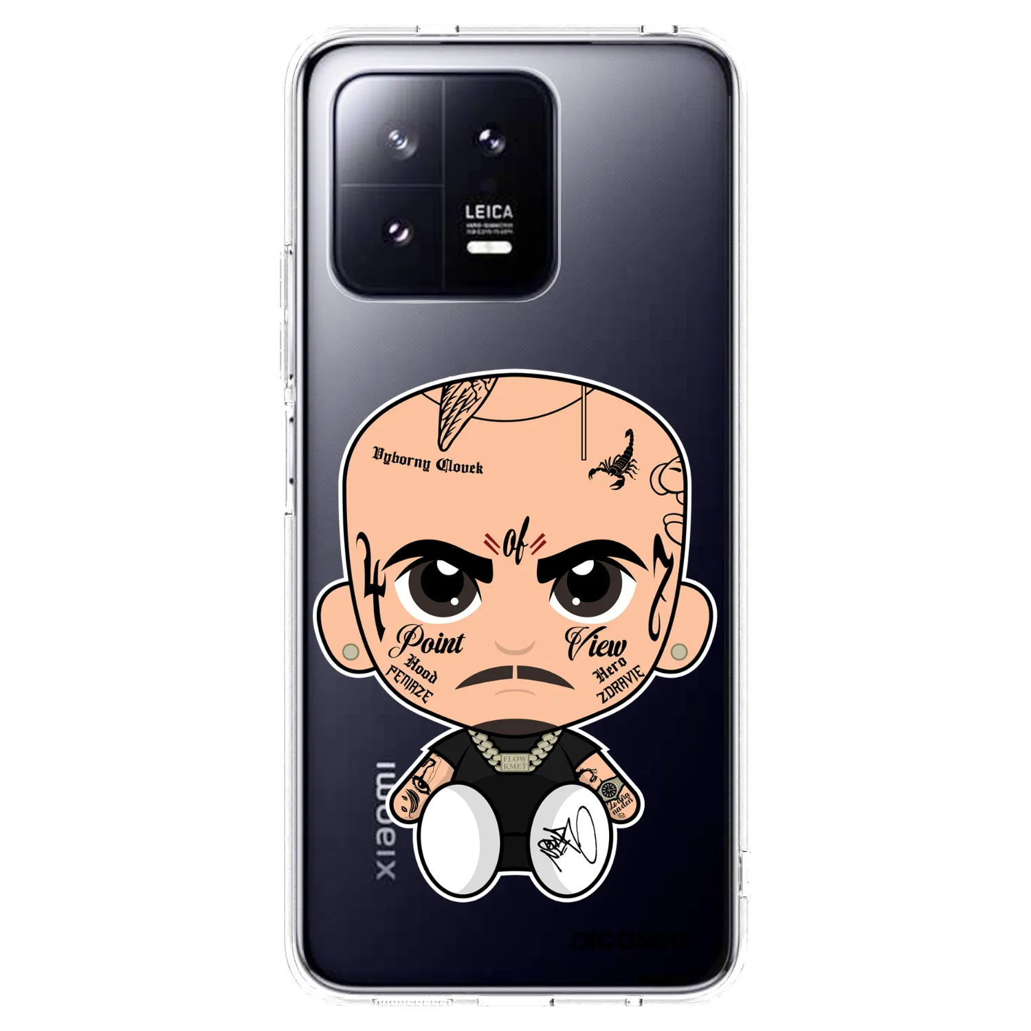 Picasee silikonový průhledný obal pro Xiaomi 13 Pro - Separ