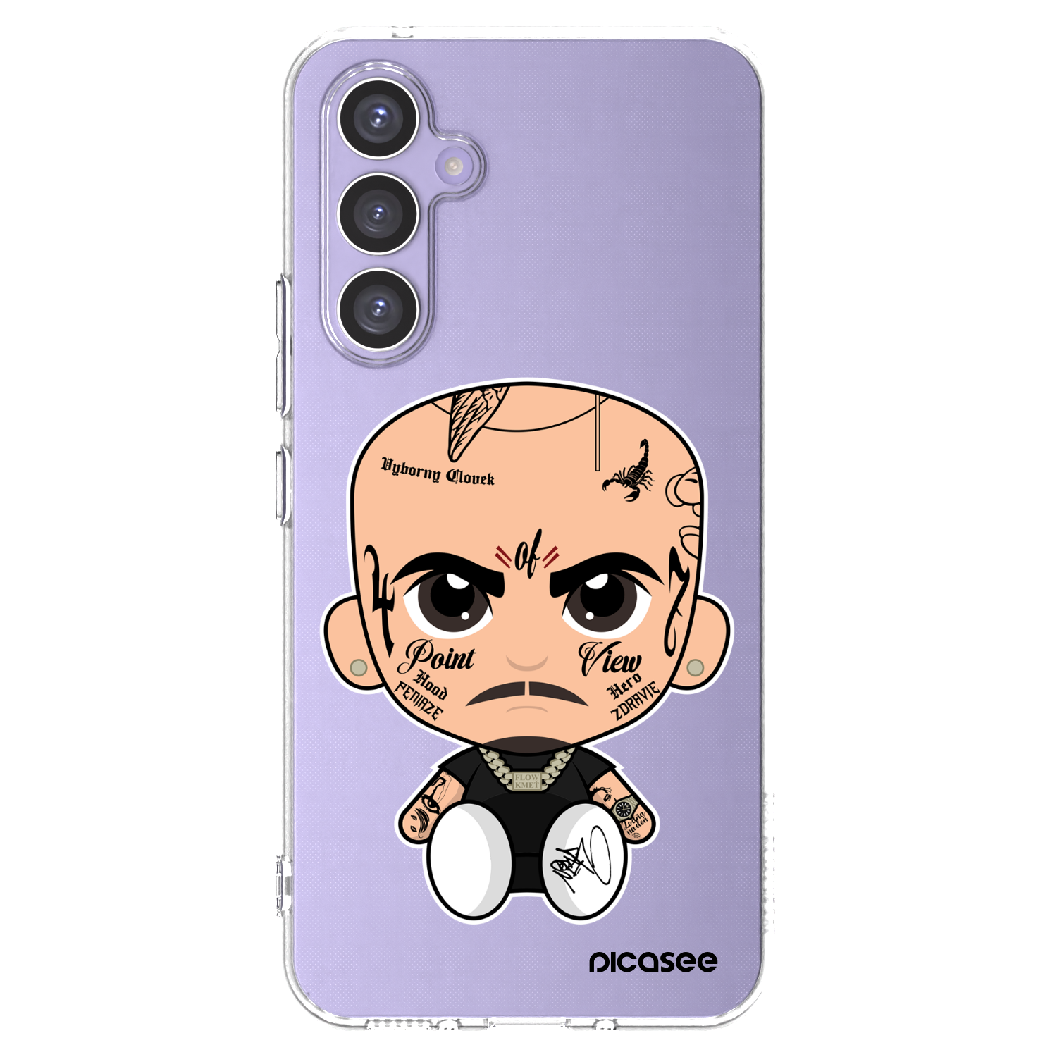 Picasee silikonový průhledný obal pro Samsung Galaxy A54 5G A546B - Separ