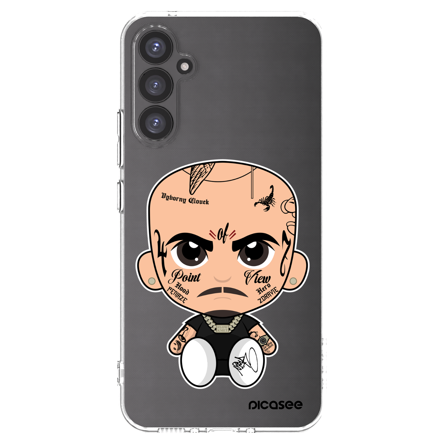 Picasee silikonový průhledný obal pro Samsung Galaxy A34 5G A346B - Separ
