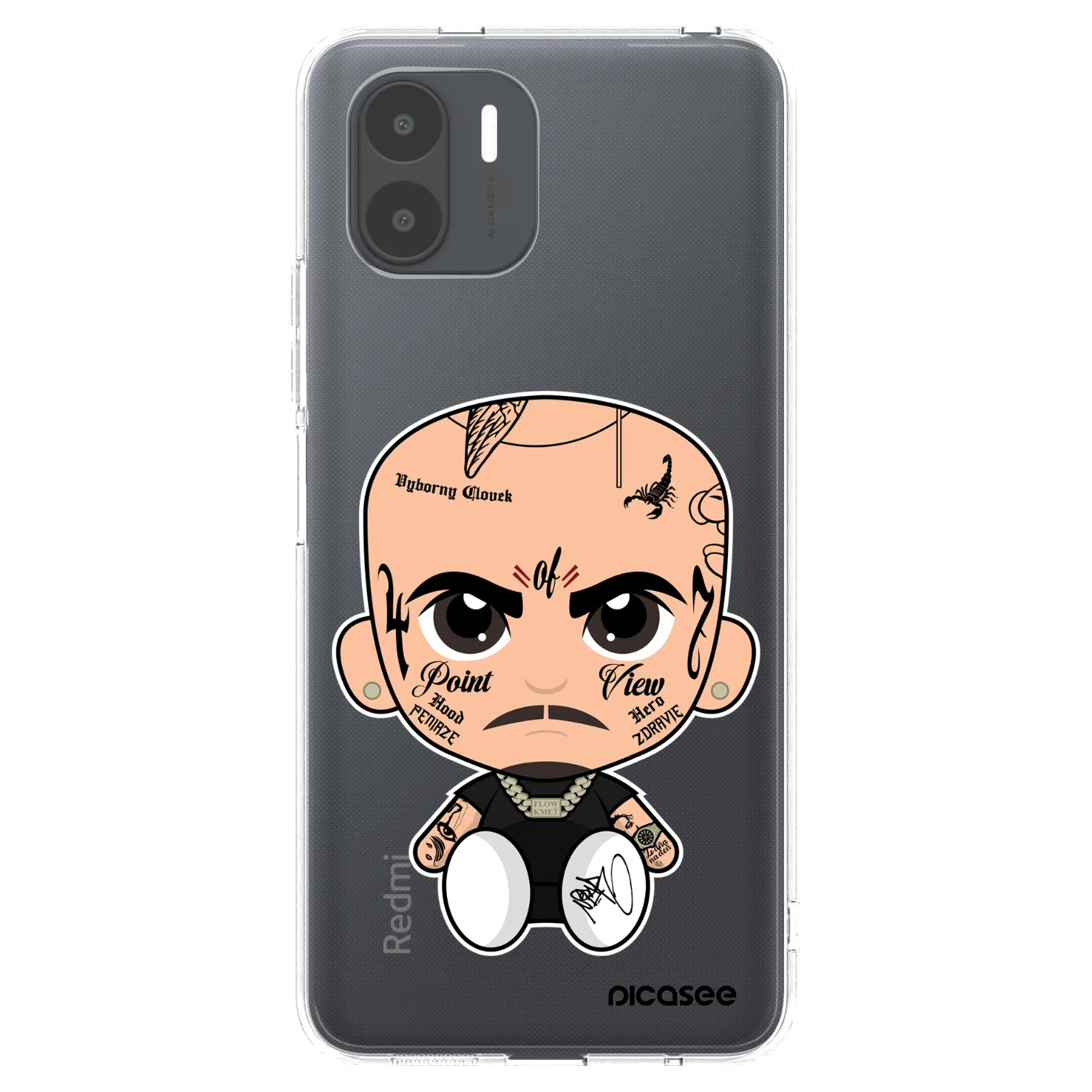 Picasee silikonový průhledný obal pro Xiaomi Redmi A2 - Separ