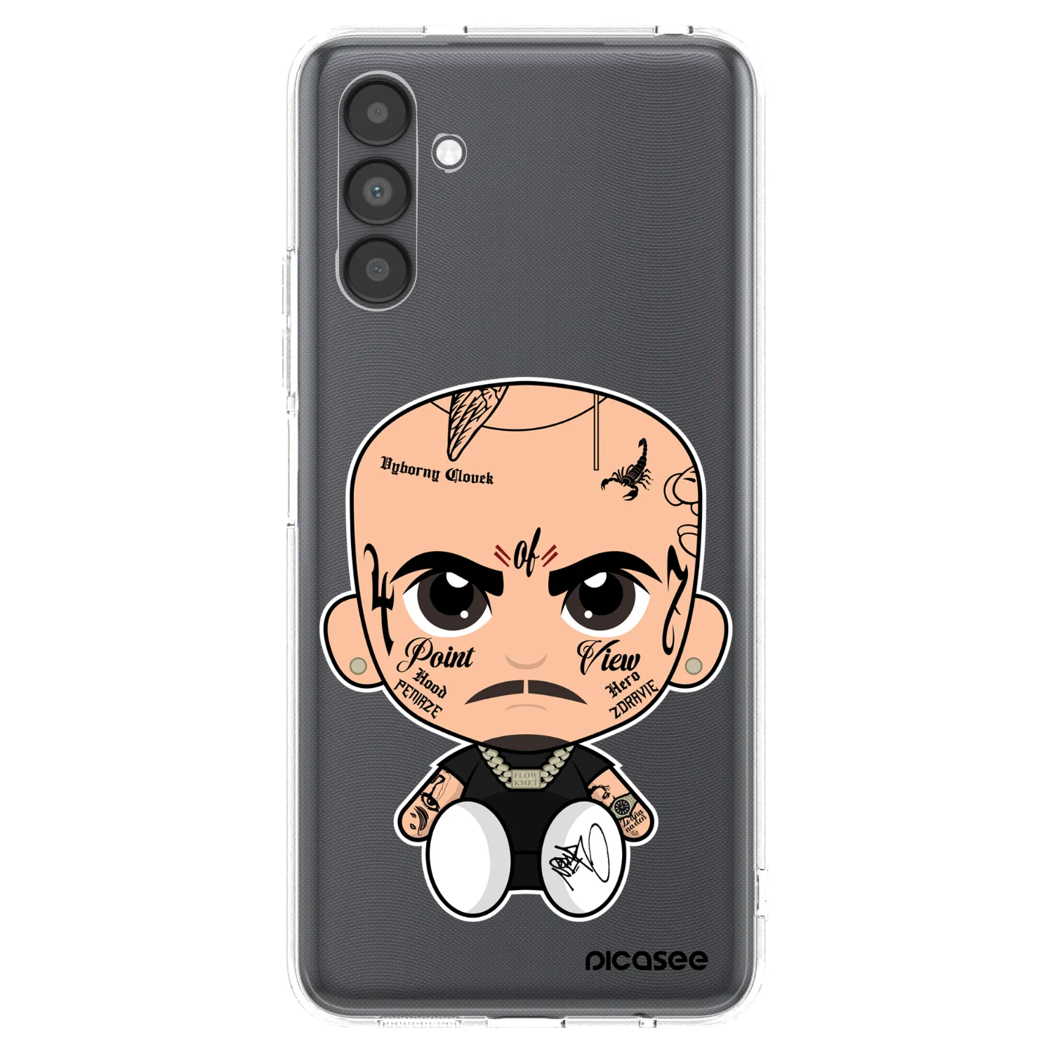 Picasee silikonový průhledný obal pro Samsung Galaxy A04s A047F - Separ