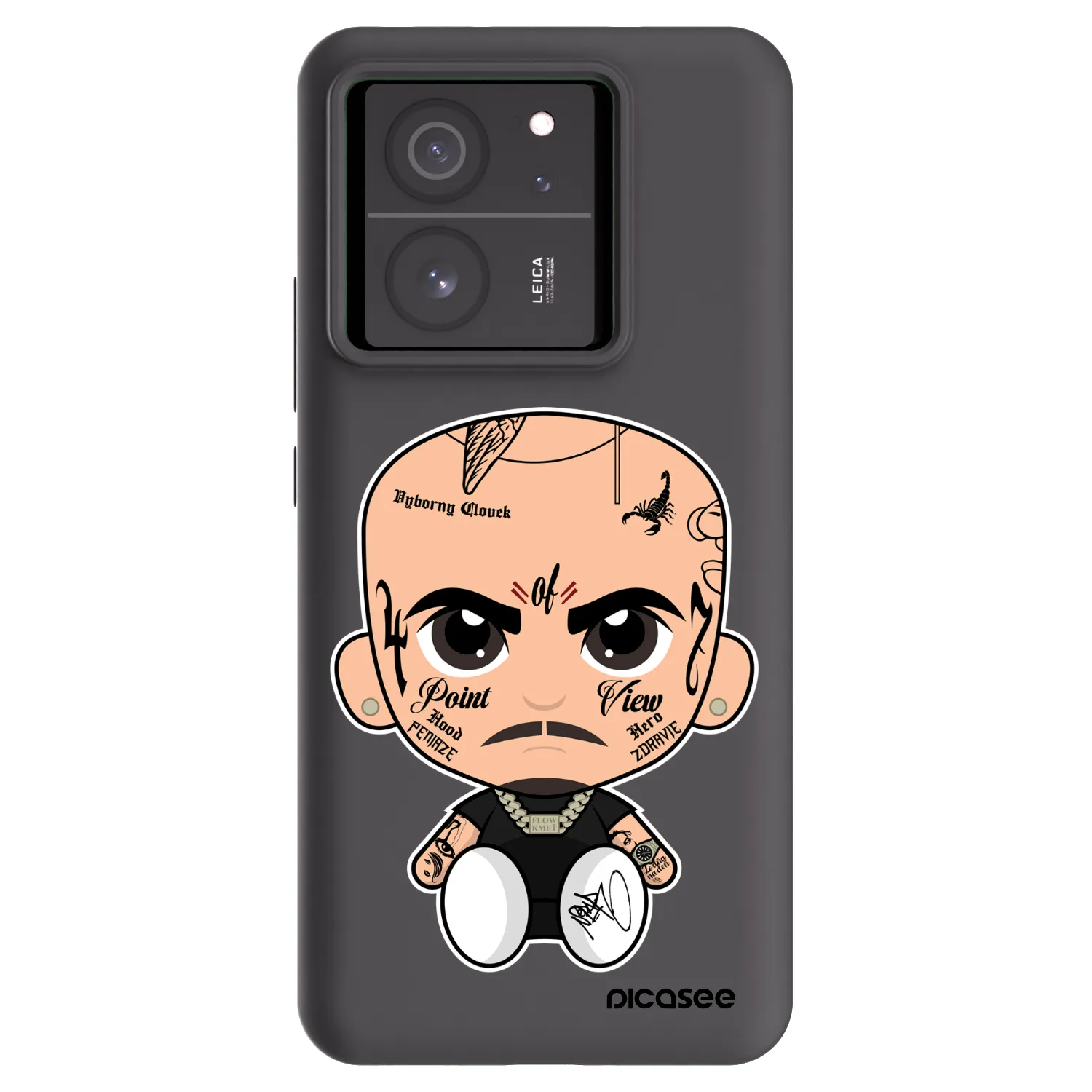 Picasee silikonový černý obal pro Xiaomi 13T - Separ