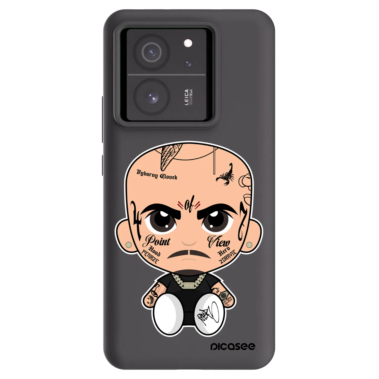 Picasee silikonový černý obal pro Xiaomi 13T Pro - Separ