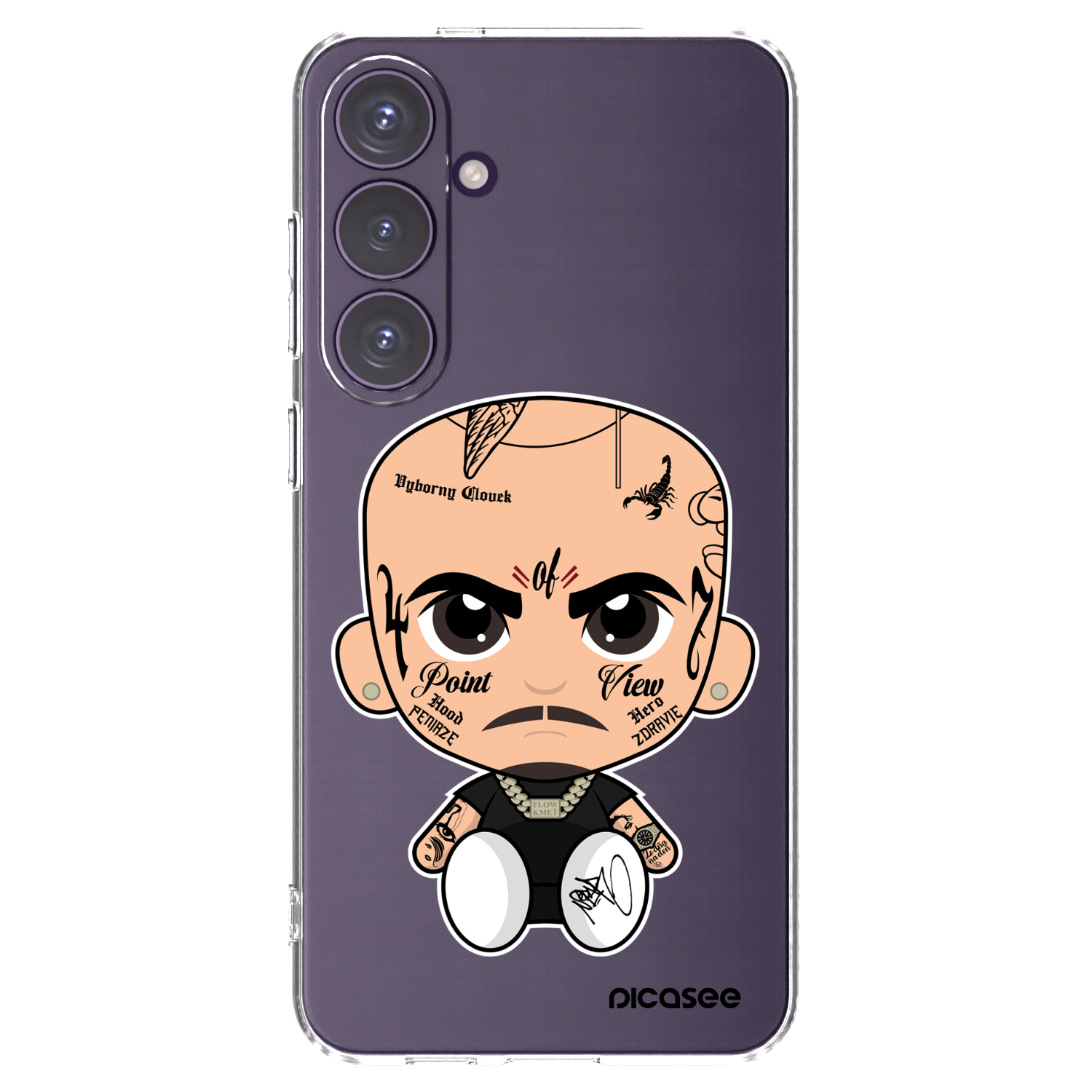Picasee silikonový průhledný obal pro Samsung Galaxy S24+ S926B 5G - Separ